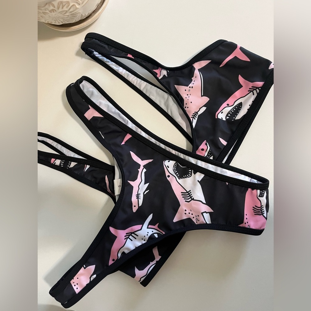 Pink Shark Bikini